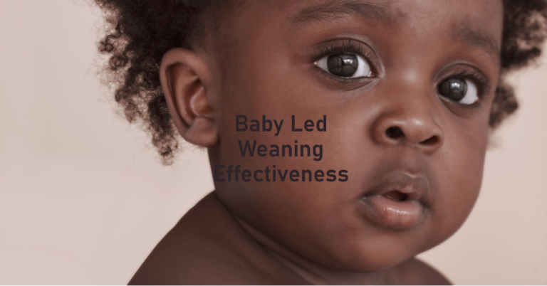 The Effectiveness of Baby-Led Weaning: Nurturing Healthy Eating Habits